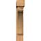 Ekena Millwork Legacy Block Smooth Bracket w/ Offset Brace, Western Red Cedar, 7 1/2"W x 34"D x 40"H BKT0806X34X40LEC05SWR - alternate 4